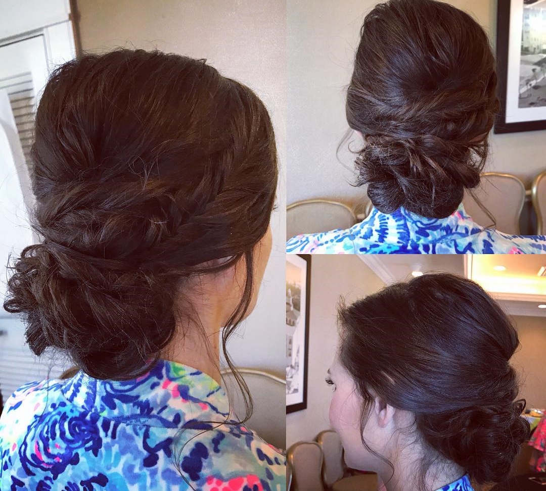 Fishtail Braids Updo