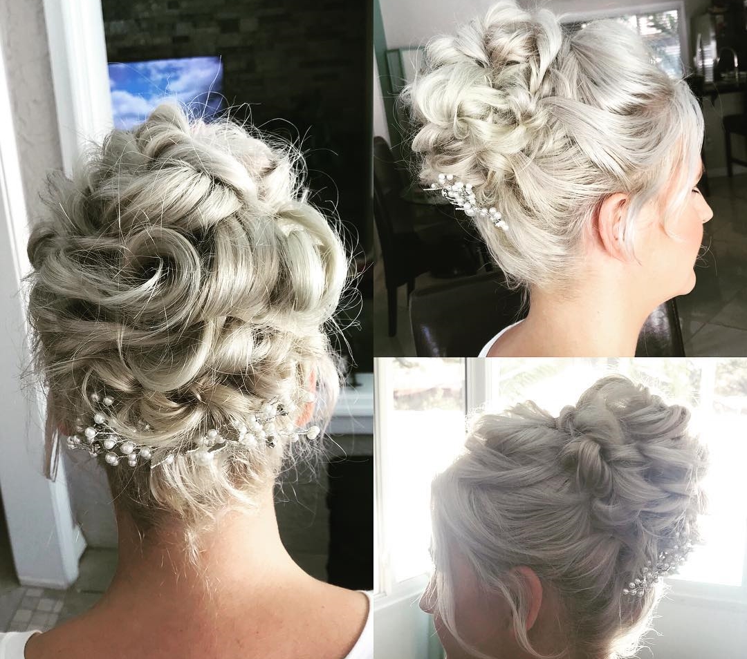 Stunning Updo and High Bun